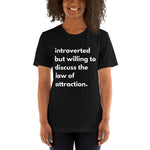 Introverted Law of Attraction Short-Sleeve Unisex T-Shirt