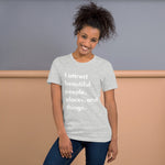 I Attract Beautiful Short-Sleeve Unisex T-Shirt